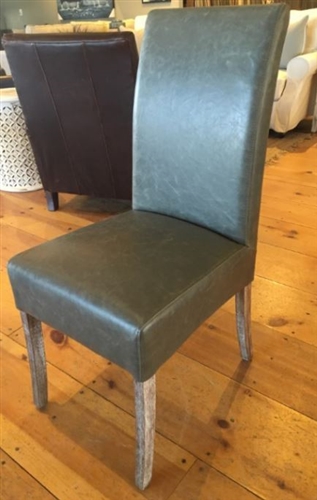 Parsons Dining Chair with Weathered Leg