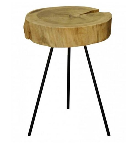 Recycled Teak Side Table