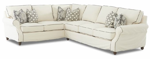 Vineyard Slipcover Sectional - Individual Pieces