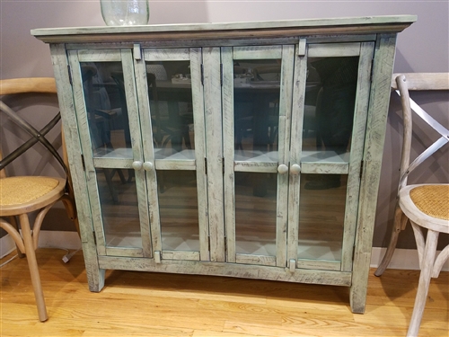 Vintage Seaglass Cabinet