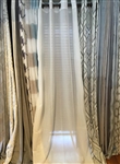 White Sheer Curtain - 84"